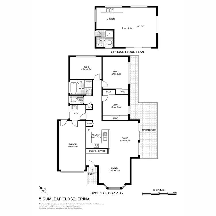 Floorplan of Homely house listing, 5 Gumleaf Close, Erina NSW 2250
