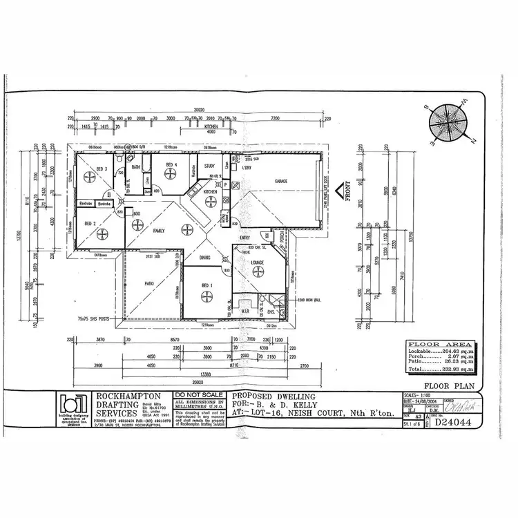 Floorplan of Homely house listing, 12 Neish Court, Norman Gardens QLD 4701