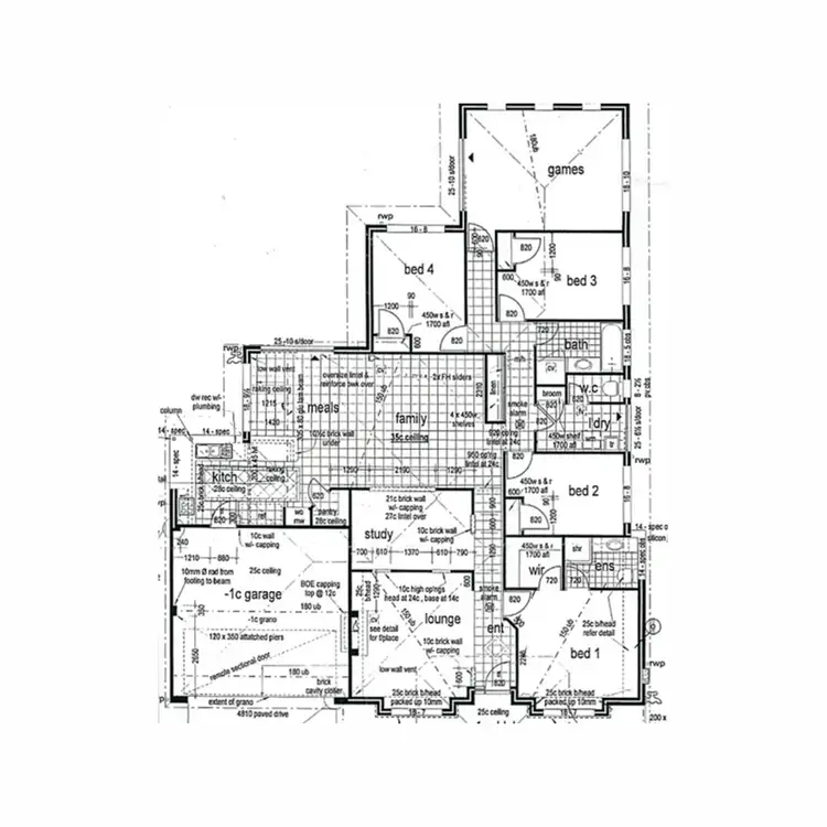 Floorplan of Homely house listing, 1 Anna Plains Circle, Ellenbrook WA 6069