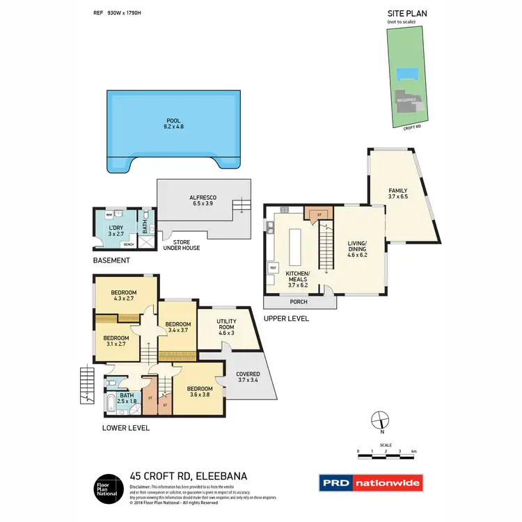 Floorplan of Homely house listing, 45 Croft Road, Eleebana NSW 2282