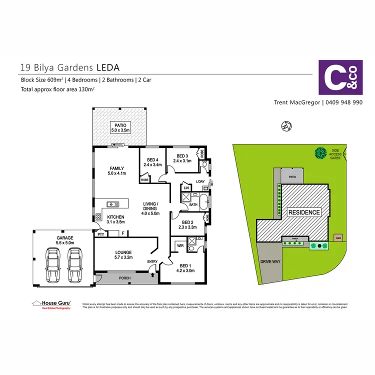 Floorplan of Homely house listing, 19 Bilya Gardens, Leda WA 6170