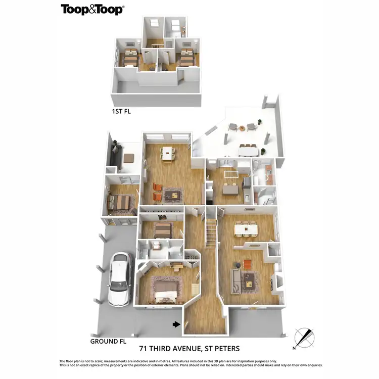 Floorplan of Homely house listing, 71 Third Avenue, St Peters SA 5069