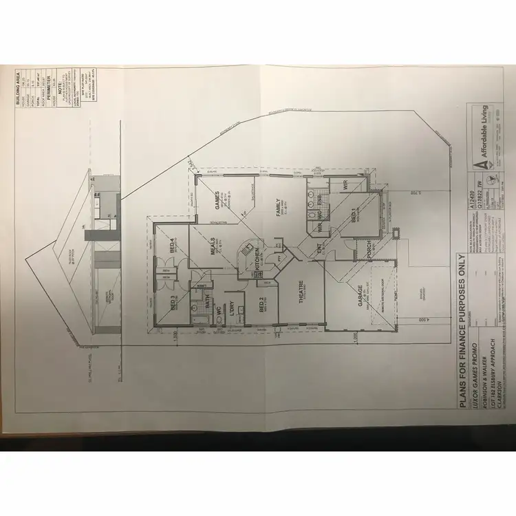 Floorplan of Homely house listing, 26 Elsbury Approach, Clarkson WA 6030