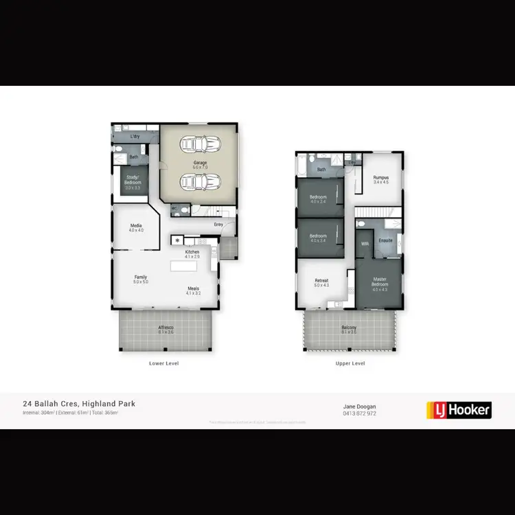 Floorplan of Homely house listing, 24 Ballah Crescent, Highland Park QLD 4211