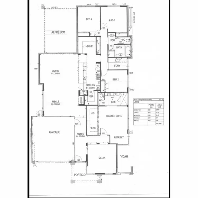 Floorplan of Homely house listing, 16 Albillo Parade, Caversham WA 6055