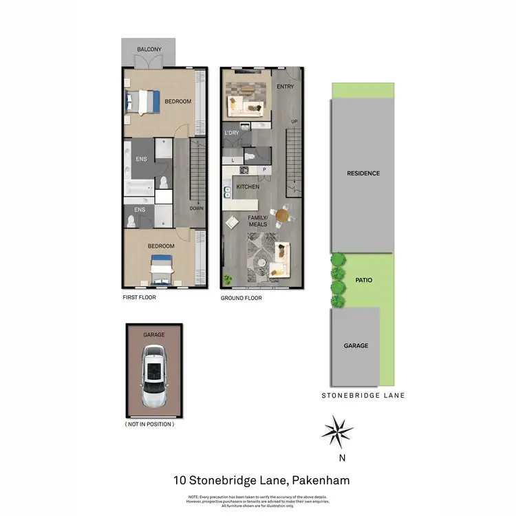 Floorplan of Homely house listing, 10 Stonebridge Lane, Pakenham VIC 3810