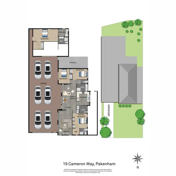 Floorplan of Homely house listing, 19 Cameron Way, Pakenham VIC 3810