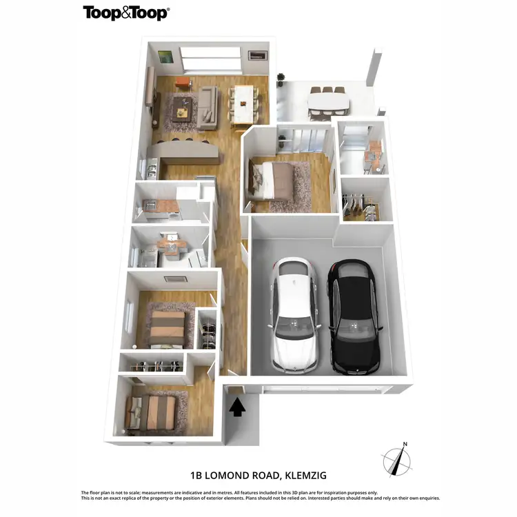 Floorplan of Homely house listing, 1B Lomond Road, Klemzig SA 5087