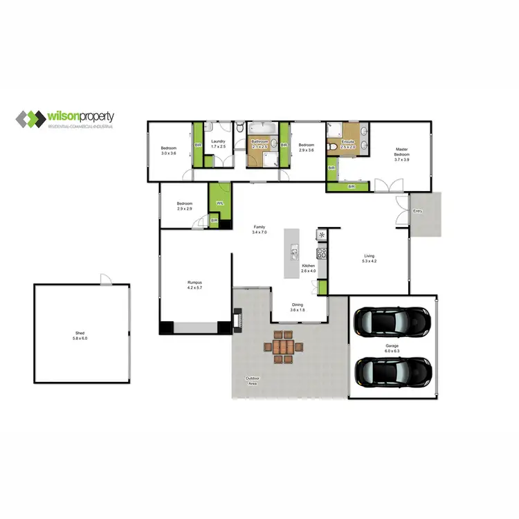 Floorplan of Homely house listing, 5 St Georges Road, Traralgon VIC 3844