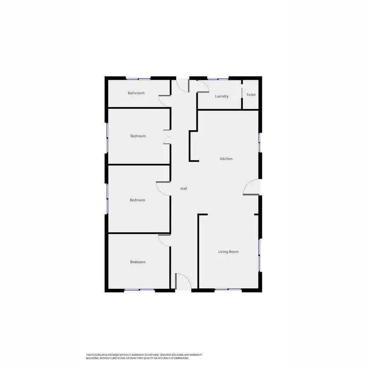 Floorplan of Homely house listing, 69 Townsend Street, Mortlake VIC 3272