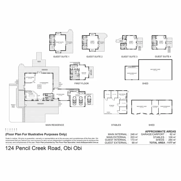 Floorplan of Homely rural property listing, 124 Pencil Creek Road, Obi Obi QLD 4574