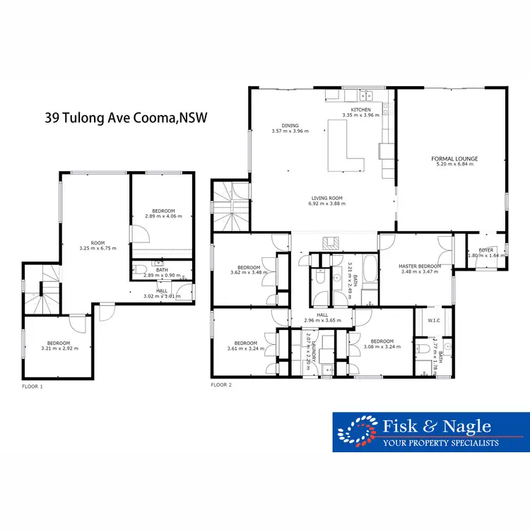 Floorplan of Homely house listing, 39 Tulong Avenue, Cooma NSW 2630