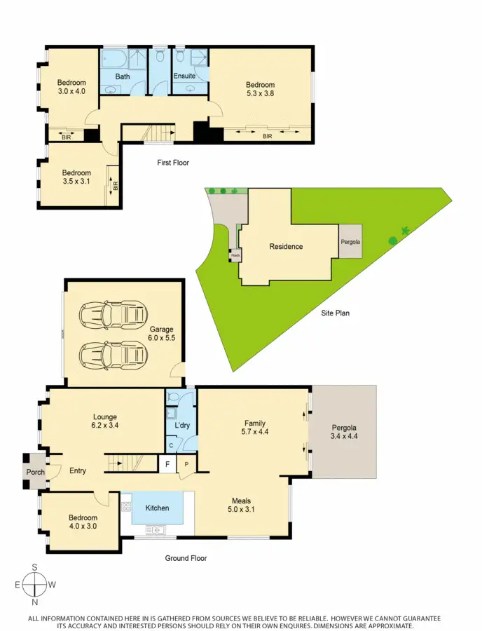 Floorplan of Homely house listing, 3 Schumann Court, Carrum Downs VIC 3201