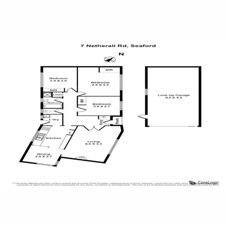 Floorplan of Homely house listing, 7 Netherall Street, Seaford VIC 3198