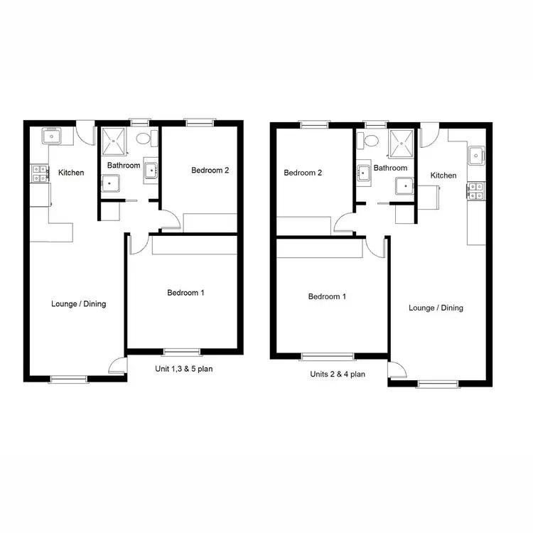Floorplan of Homely block of units listing, 1-6/70 Main Street, Port Augusta SA 5700