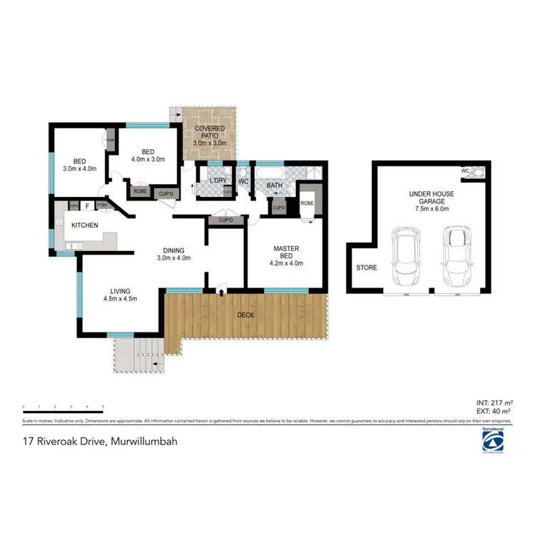 Floorplan of Homely house listing, 17 Riveroak Drive, Murwillumbah NSW 2484
