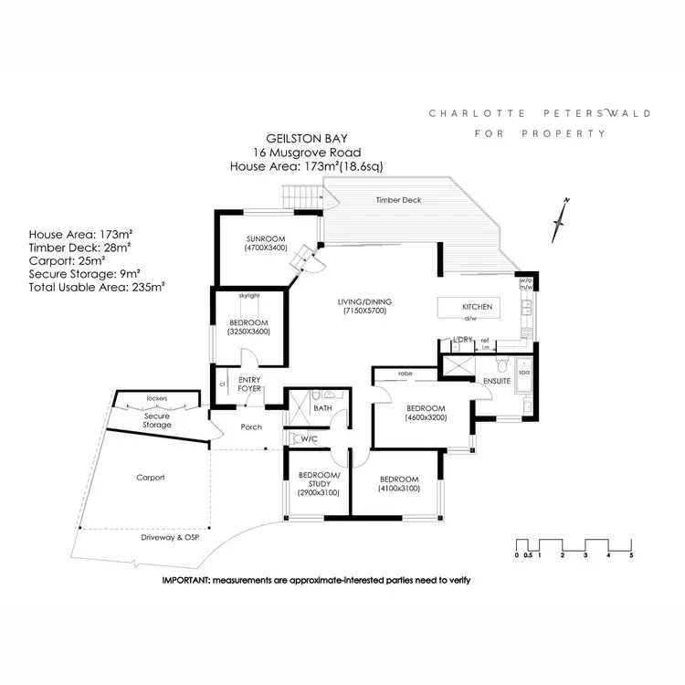Floorplan of Homely house listing, 16 Musgrove Road, Geilston Bay TAS 7015