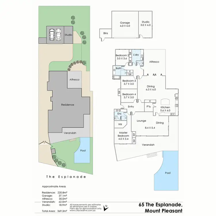 Floorplan of Homely house listing, 65 The Esplanade, Mount Pleasant WA 6153