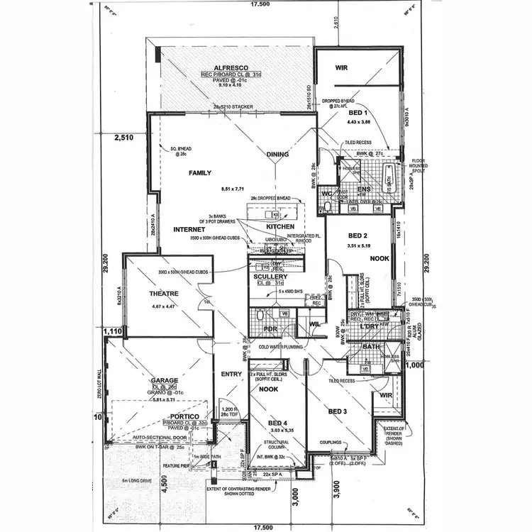 Floorplan of Homely house listing, 9 Saverne Way, Landsdale WA 6065