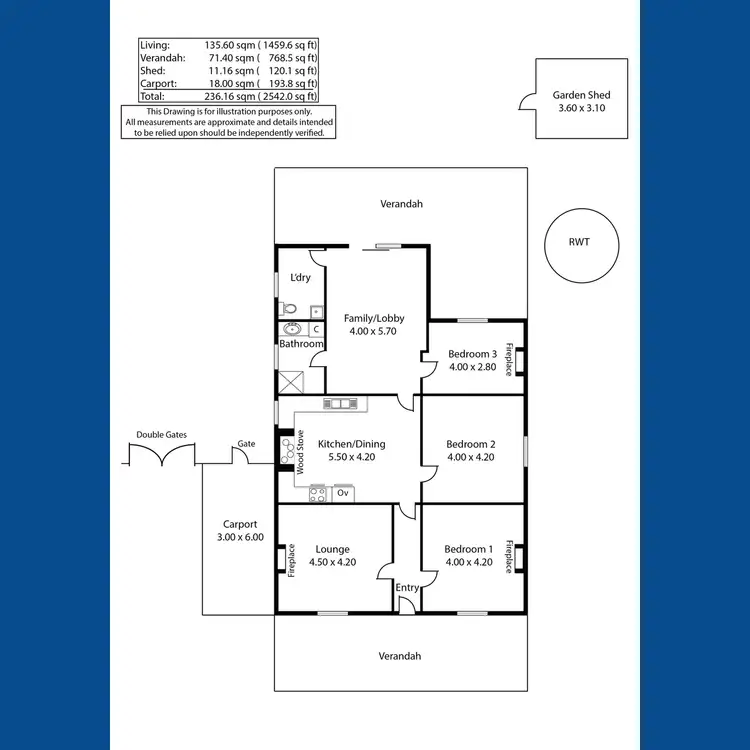 Floorplan of Homely house listing, 9 Stanley Street, Crystal Brook SA 5523