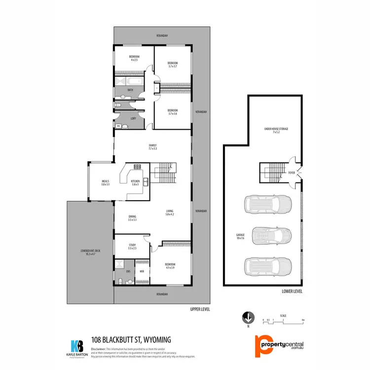 Floorplan of Homely house listing, 108 Blackbutt Street, Wyoming NSW 2250
