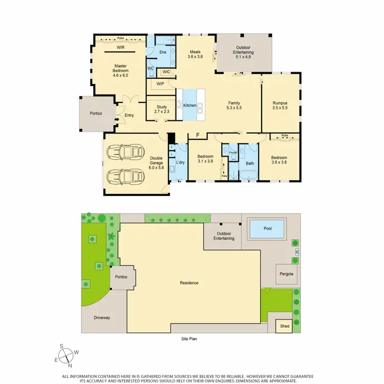 Floorplan of Homely house listing, 47 Malua Circuit, Sandhurst VIC 3977