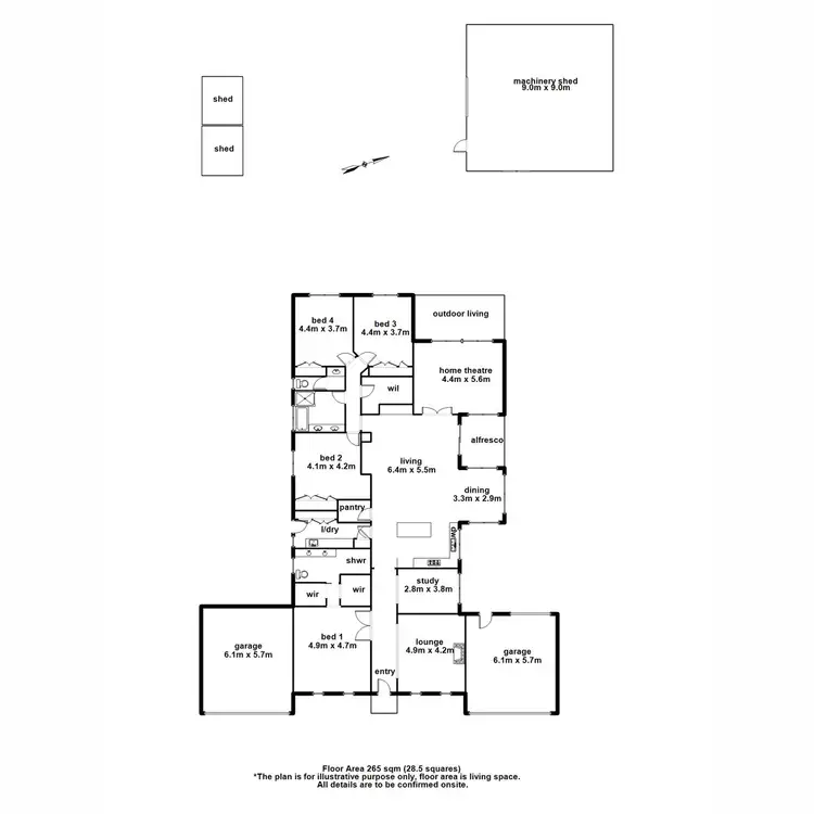 Floorplan of Homely house listing, 13 Bond Lane, Gembrook VIC 3783
