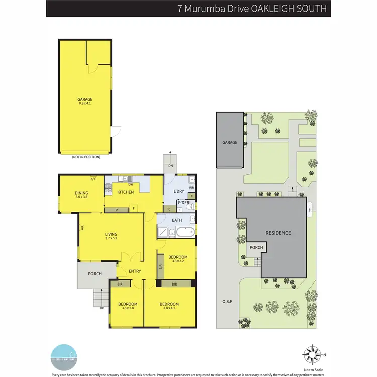 Floorplan of Homely house listing, 7 Murumba Drive, Oakleigh South VIC 3167