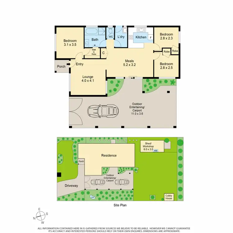 Floorplan of Homely house listing, 10 Calwell Court, Skye VIC 3977