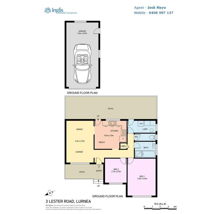 Floorplan of Homely house listing, 3 Lester Street, Lurnea NSW 2170