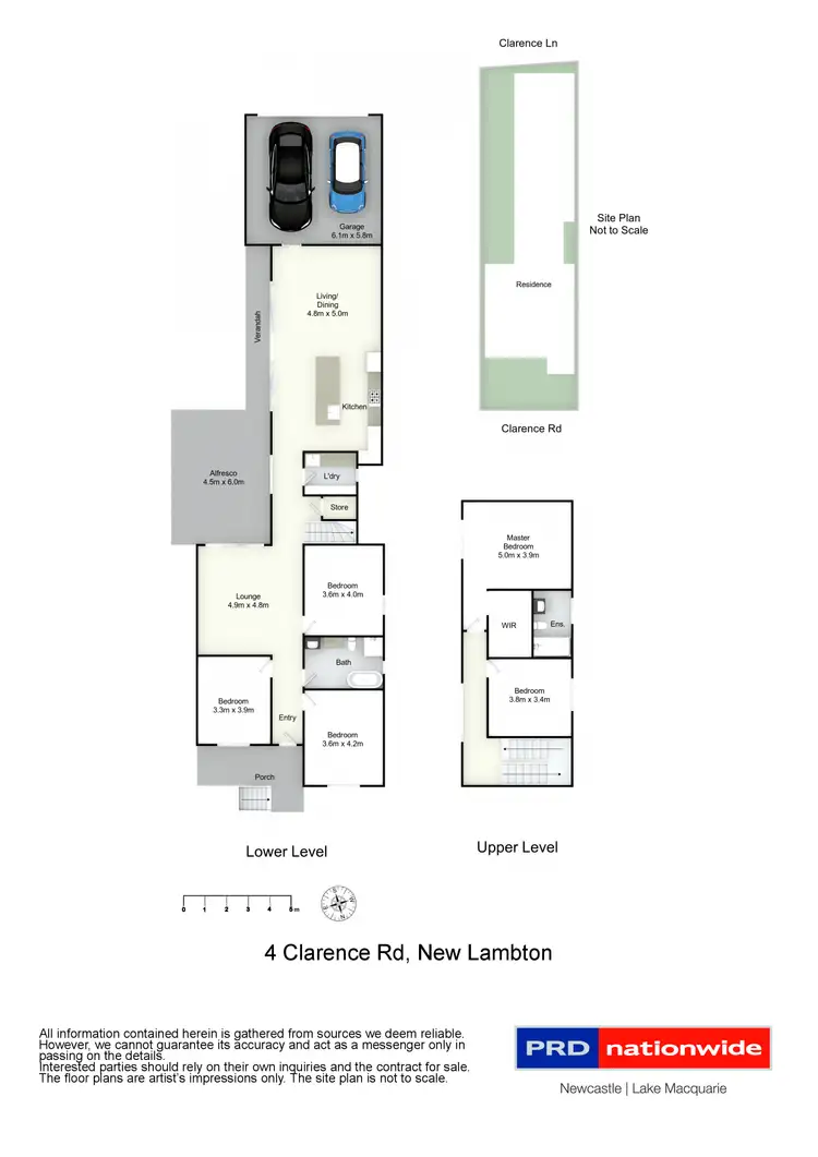 Floorplan of Homely house listing, 4 Clarence Road, New Lambton NSW 2305