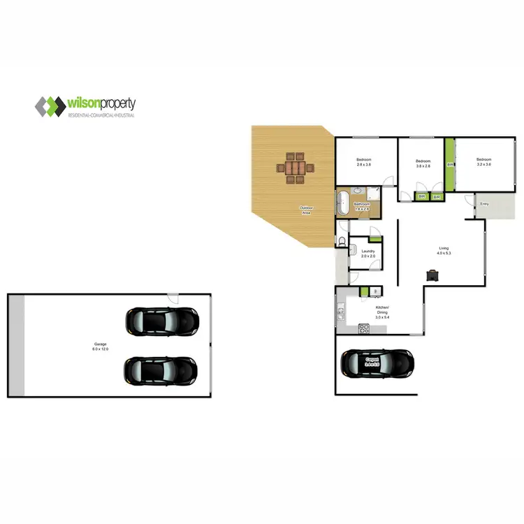Floorplan of Homely house listing, 12 Elizabeth Street, Traralgon VIC 3844