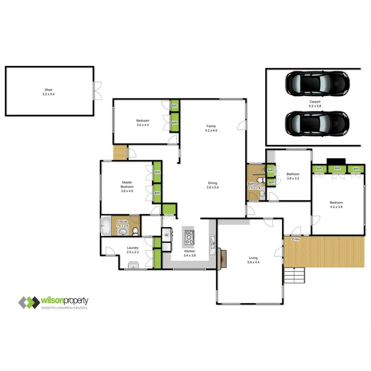 Floorplan of Homely house listing, 17-19 Bridges Avenue, Traralgon VIC 3844