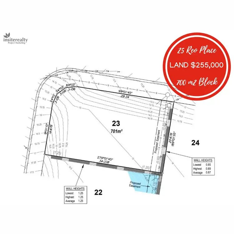 Floorplan of Homely land listing, LOT 23, 25 Reo Place, Yandina QLD 4561