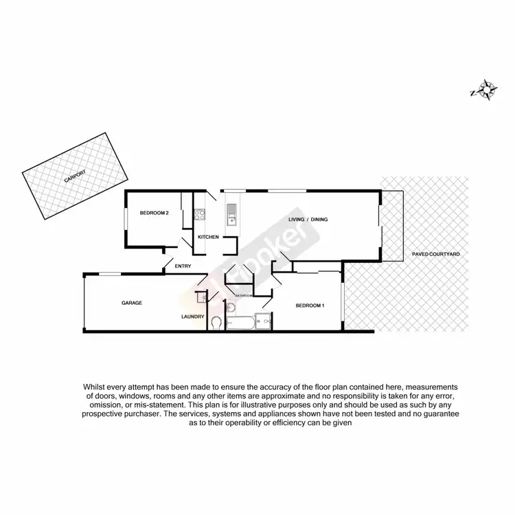 Floorplan of Homely villa listing, 24/69 Stones Road, Sunnybank Hills QLD 4109