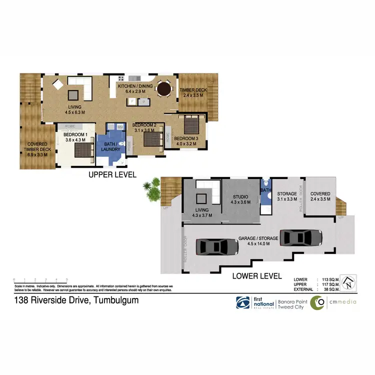 Floorplan of Homely house listing, 138 Riverside Drive, Tumbulgum NSW 2490