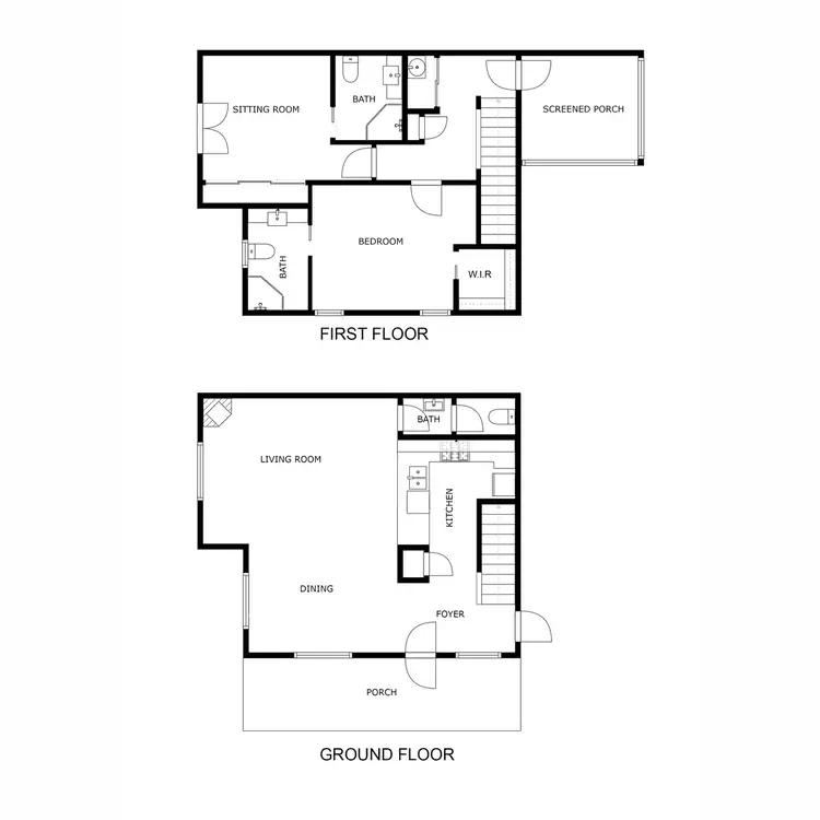 Floorplan of Homely house listing, 24 Swan Street, Wodonga VIC 3690