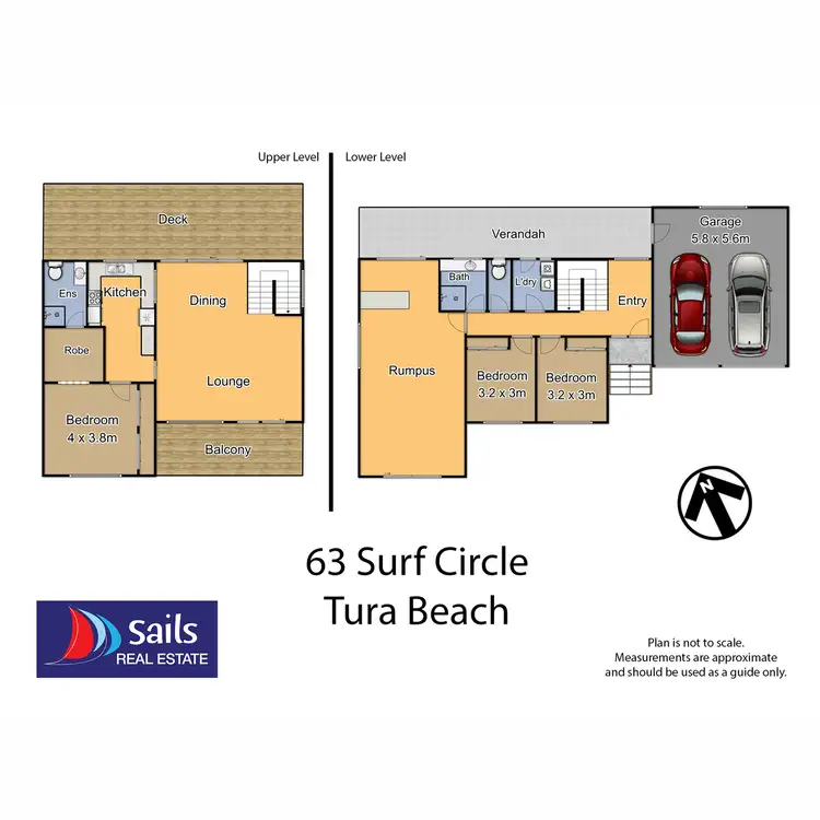 Floorplan of Homely house listing, 63 Surf Circle, Tura Beach NSW 2548