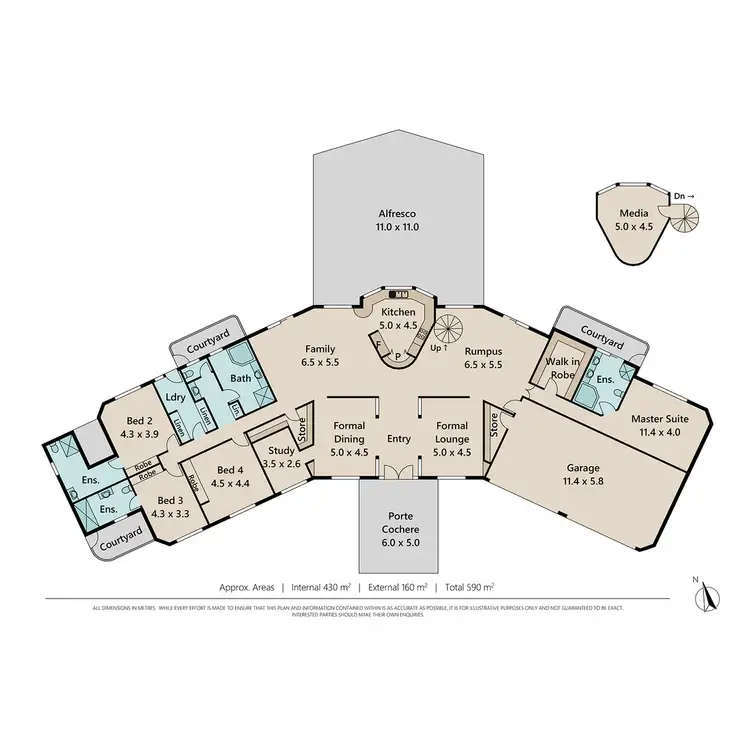 Floorplan of Homely house listing, 25-29 Archer Court, Chambers Flat QLD 4133