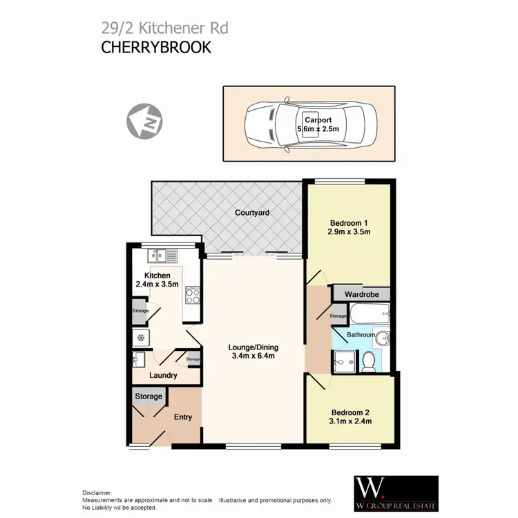 Floorplan of Homely retirement listing, 29/2 Kitchener Road, Cherrybrook NSW 2126
