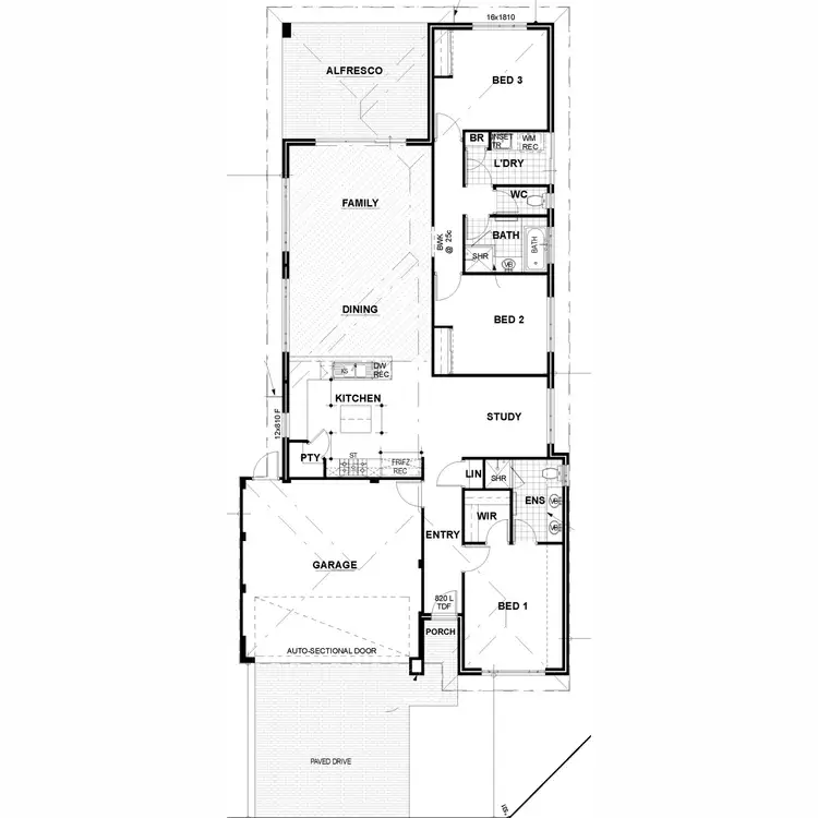 Floorplan of Homely house listing, 5 Biddiarra Bend, Southern River WA 6110