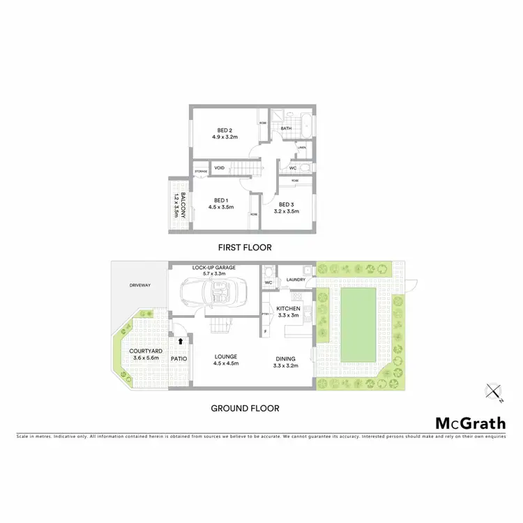 Floorplan of Homely townhouse listing, 11/136 Cherry Street, Ballina NSW 2478