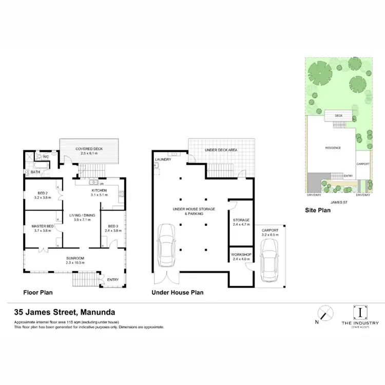 Floorplan of Homely house listing, 35 James Street, Manunda QLD 4870