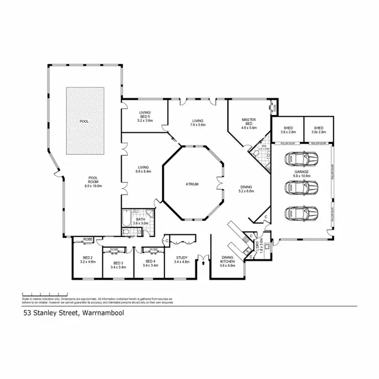 Floorplan of Homely house listing, 53 Stanley Street, Warrnambool VIC 3280