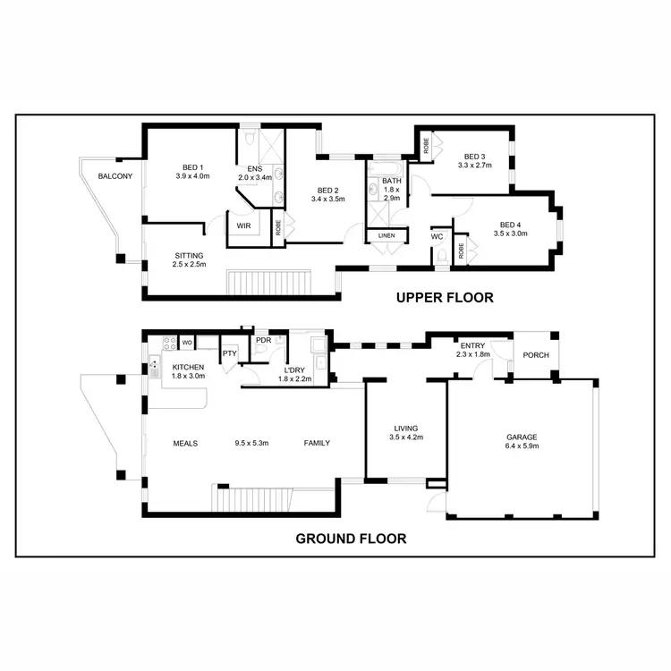 Floorplan of Homely house listing, 69 Rathay Street, Kensington WA 6151