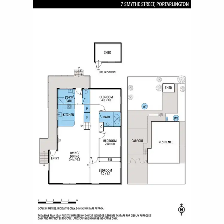 Floorplan of Homely house listing, 7 Smythe Street, Portarlington VIC 3223