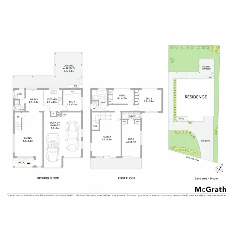 Floorplan of Homely house listing, 61 Riverside Drive, West Ballina NSW 2478