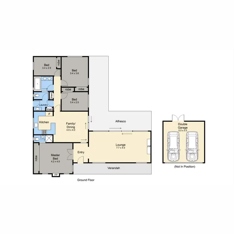 Floorplan of Homely house listing, 30 Yarrabin Drive, Mount Martha VIC 3934