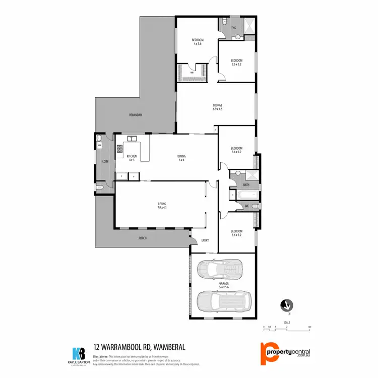 Floorplan of Homely rural property listing, 12 Warrambool Road, Wamberal NSW 2260