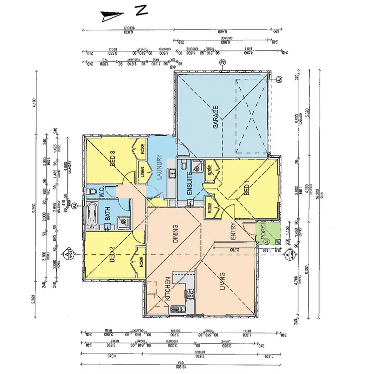Floorplan of Homely house listing, 1 Stuart Place, Sale VIC 3850